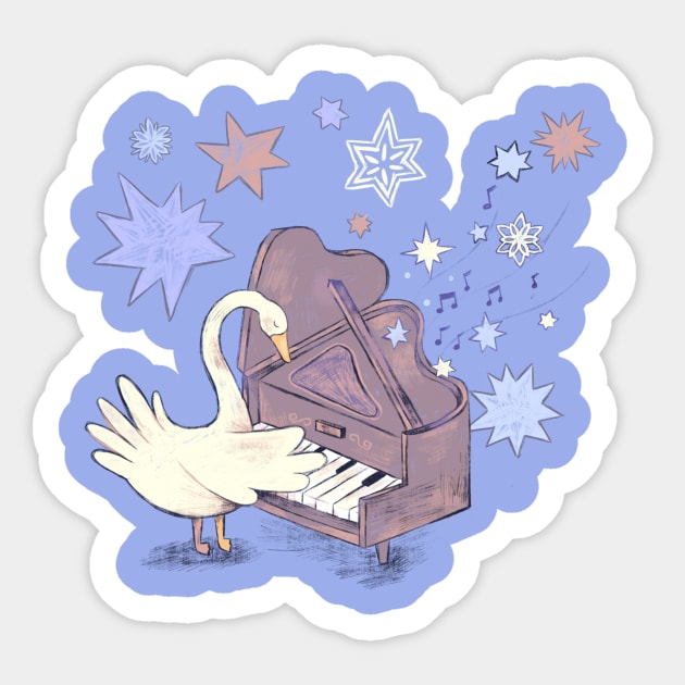 Winter Song Sticker by alan melele